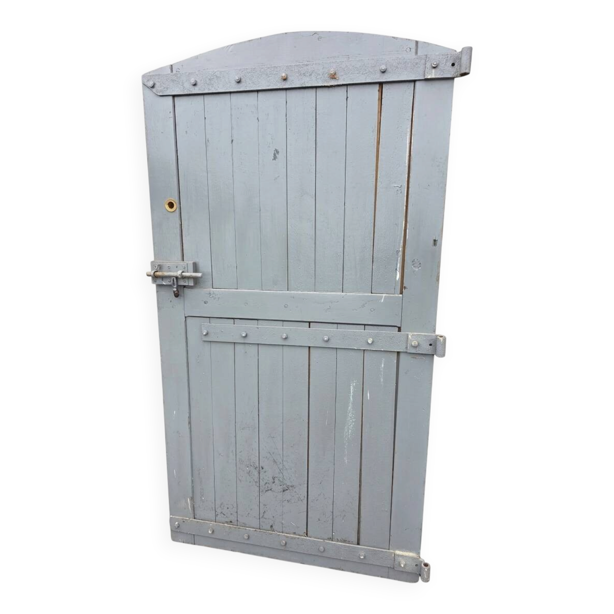 Solid oak door from the 19th century.