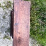 Old rustic wall shelf