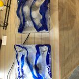 Paire d’appliques Murano