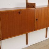 Modular wall bookcase, Minvielle edition by ARP – 1960