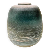 Ceramic vase signed, circa 1970