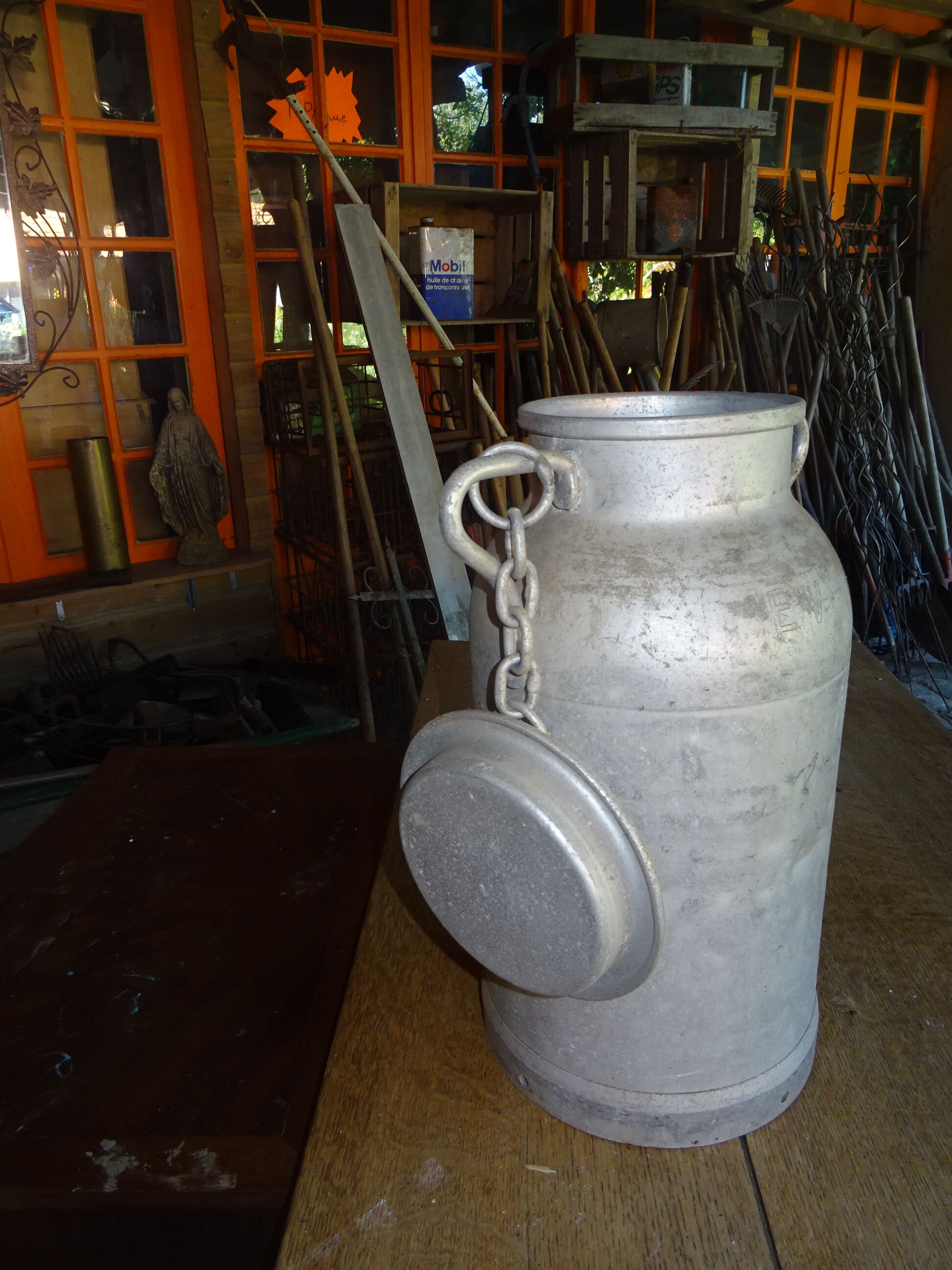 Milk can