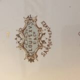 Quatre assiettes Louis XV de Sarreguemines
