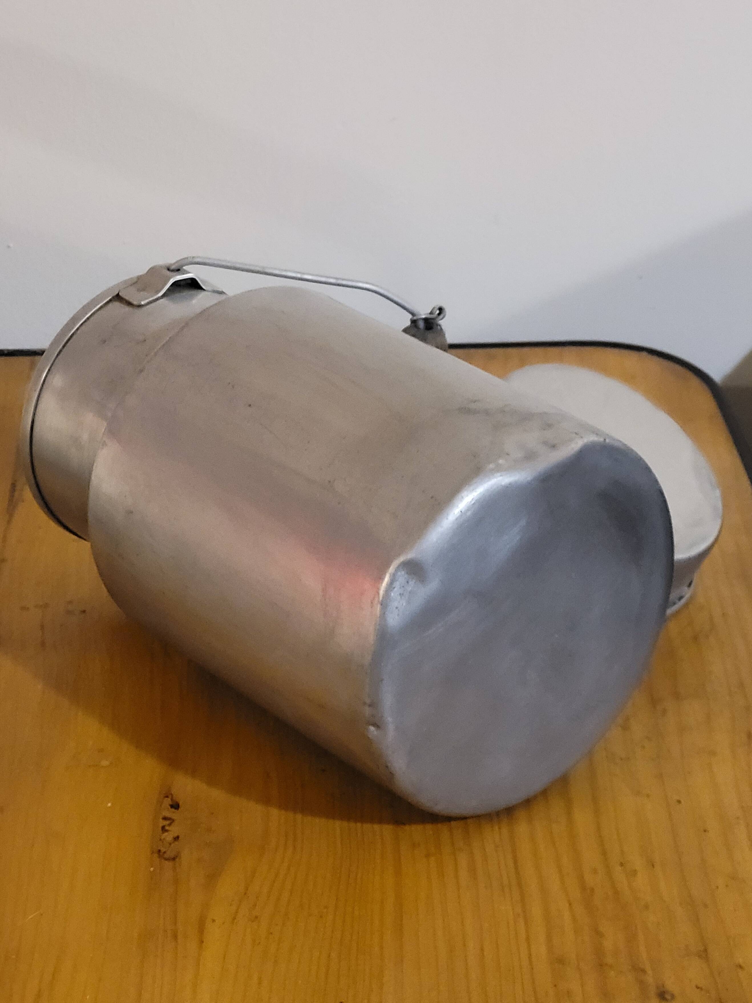 Tournus aluminum milk jug - vintage
