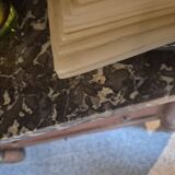 Empire period walnut chest of drawers