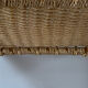 Vintage blond wood chair
