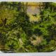 Tray 50s forest scene