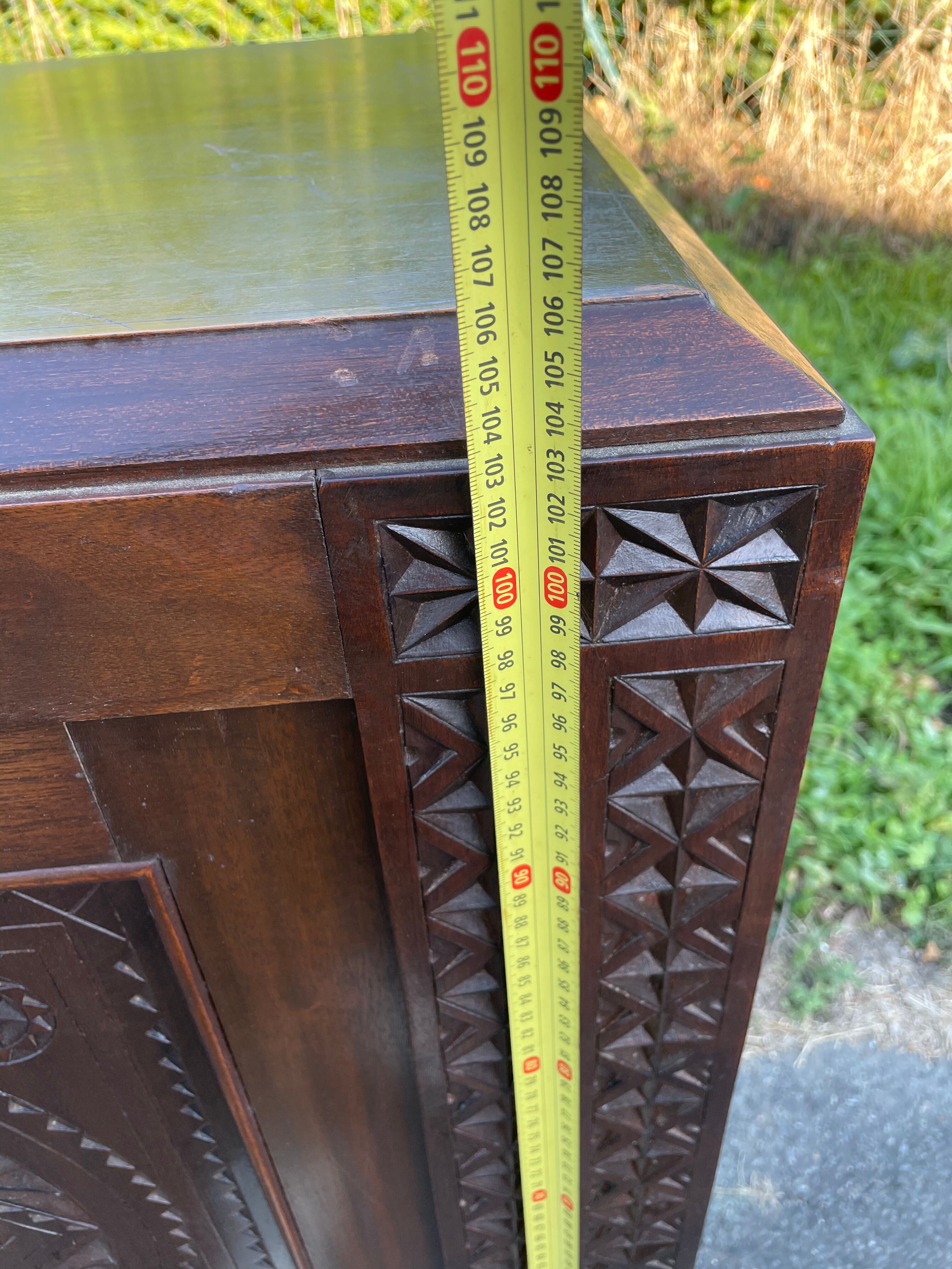 Enfilade buffet art deco brutalist furniture Morocco style dudouy