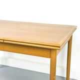Danish Extendable Oak Dining Table, 1960s