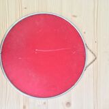 Barber round mirror  28,5x28,5cm