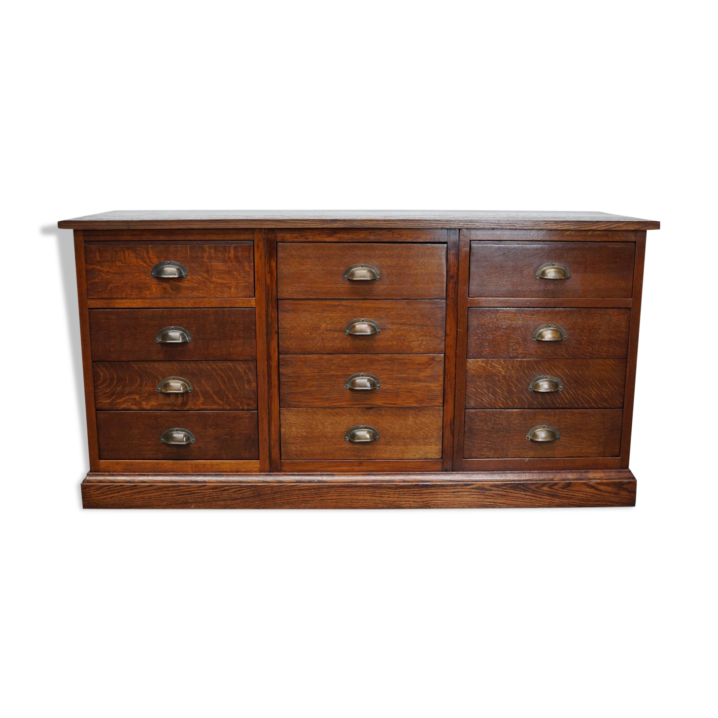 Dutch oak apothecary cabinet, 1930s