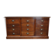 Dutch oak apothecary cabinet, 1930s