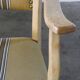 Vintage Danish Solid Oak Brutalist Armchair, Henning Kjærnulf style, 1960s