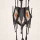 Brutalist chandelier attributed to Tom Ahlström & Hans Ehrlich