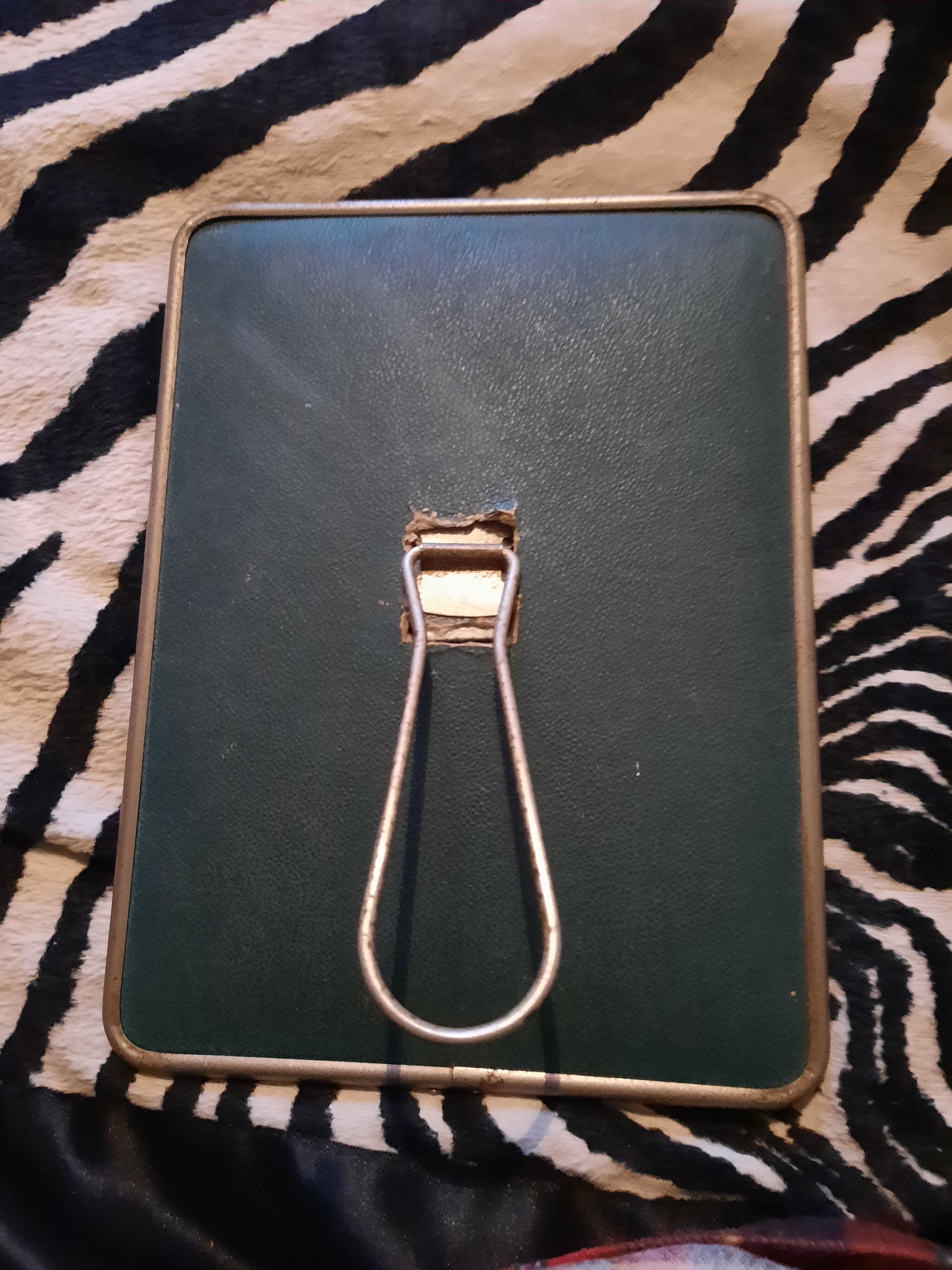 Vintage barber mirror 18x24cm