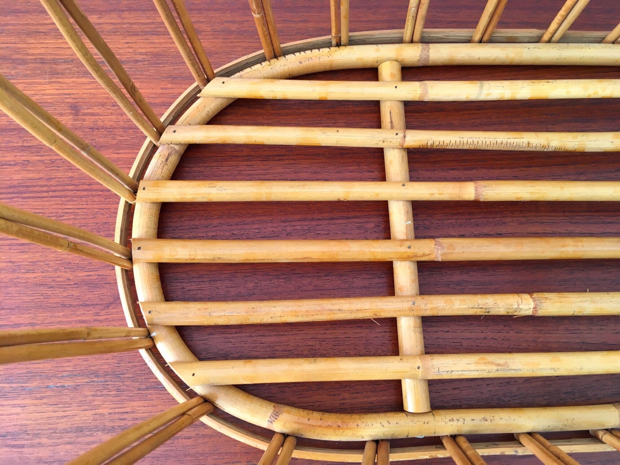 Vintage wicker bassinet  50