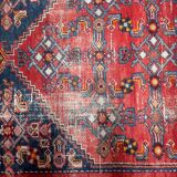 Antique Persian Hamadan handmade rug 129 x 203 cm 1920s - 1C1224