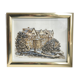 Watercolor The framed escape signed Maguy