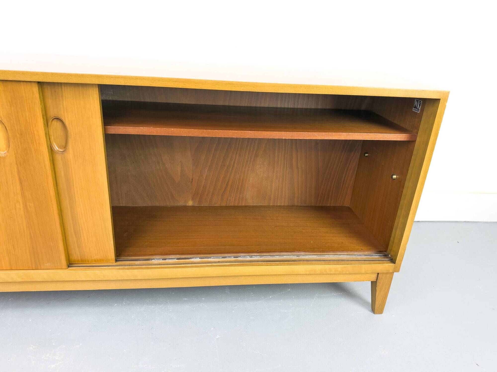 Mid-Century Sideboard in Walnut by Georg Satink for WK Möbel, 1950s