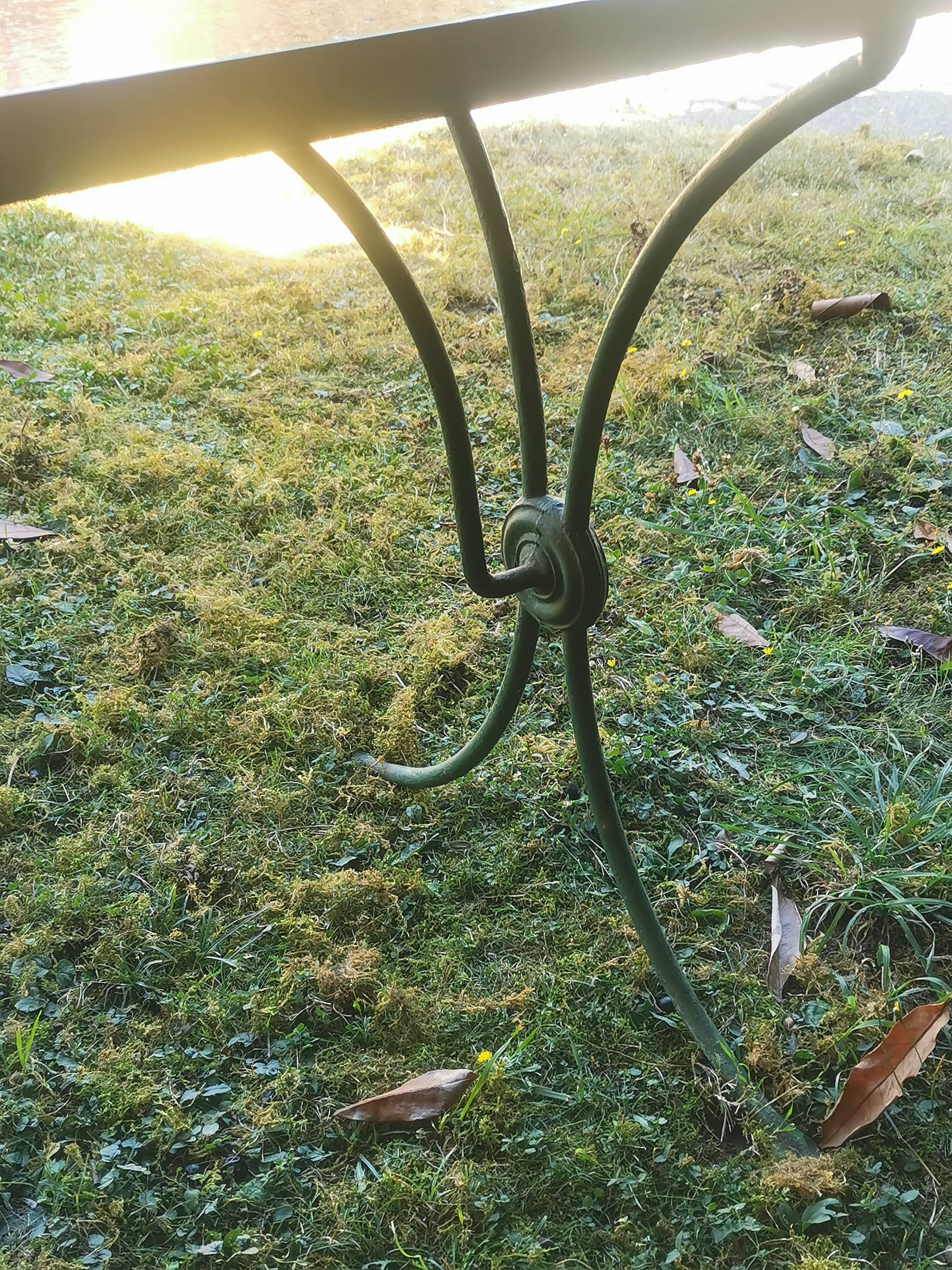 Table de jardin "vintage 50"