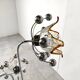 Vintage murano glass floor lamp, 1960s