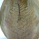 Fern vase in glazed stoneware by Chrislaine Bodin