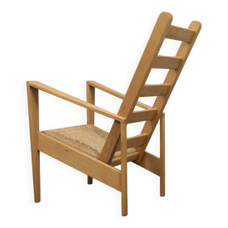 Rare “Sedus” armchair by Wim Mulder for Meubelatelier Allerhanden, Netherlands, 1980s