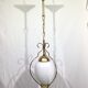 1-light lantern in gold metal