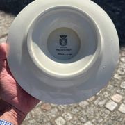 Gien - plat sur piédouche modèle tournefeuille