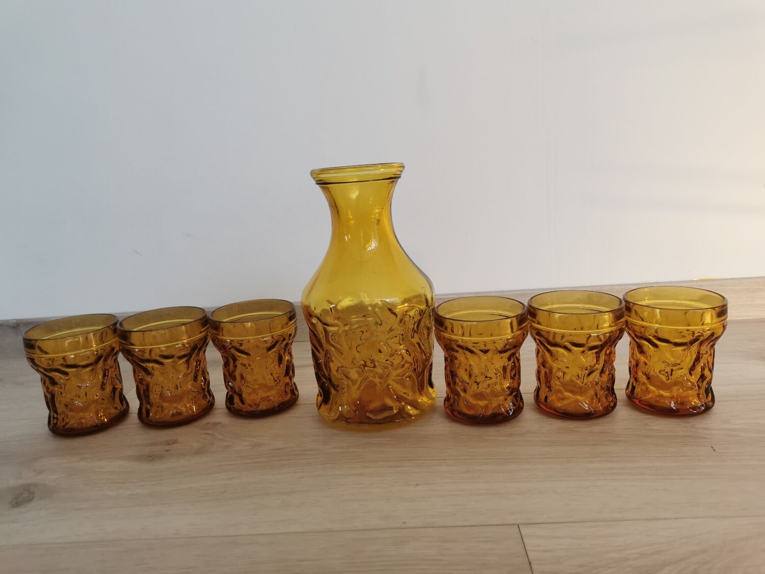 Vintage pitcher and glasses service