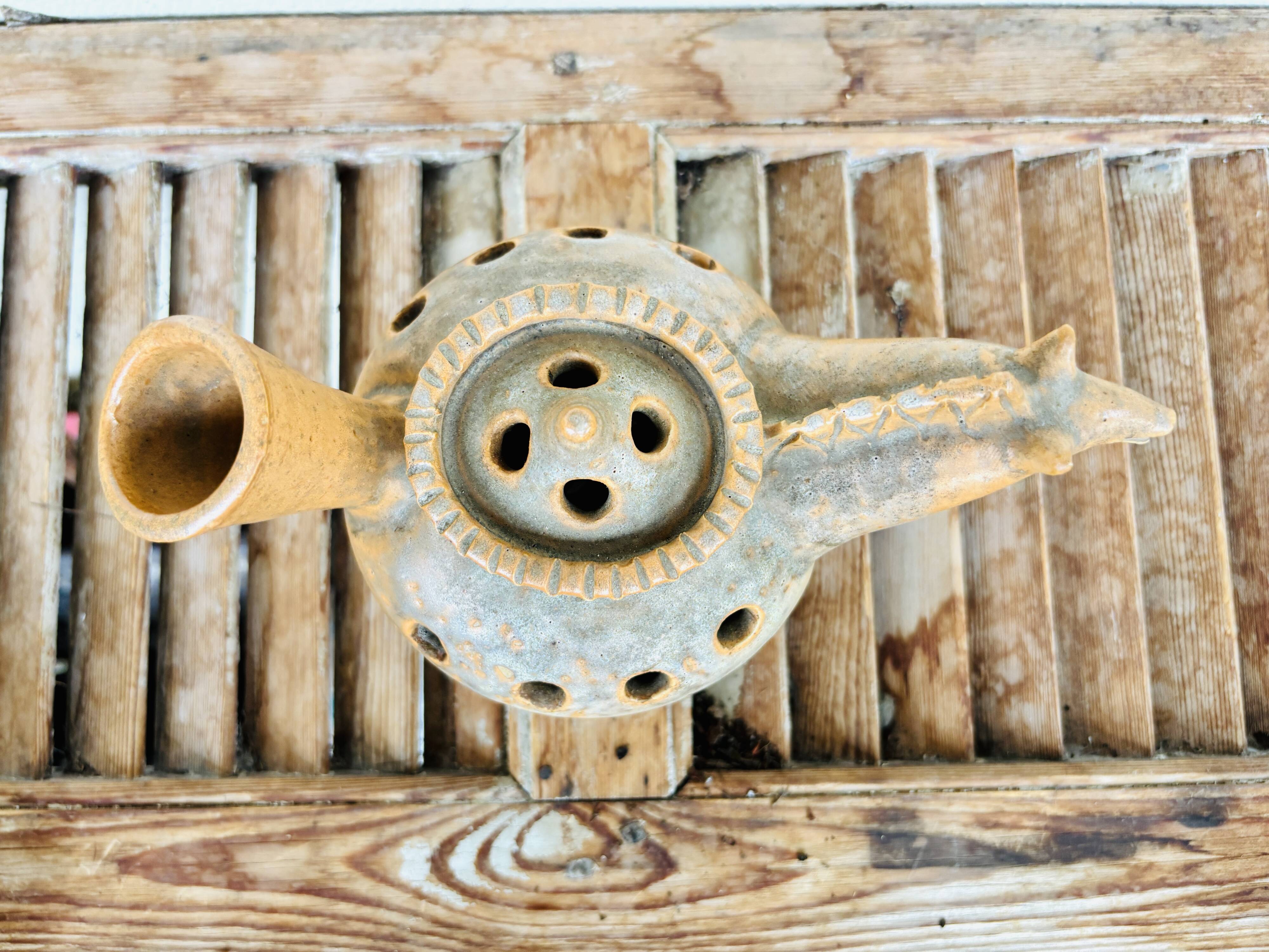 Vase / flower frog / The Argonauts