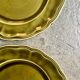 Pair of Luneville glazed earthenware dinner plates Elysée model