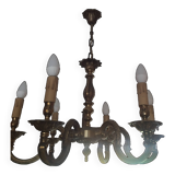 Bronze chandelier