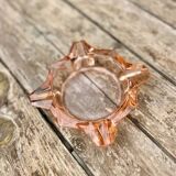 Cendrier en rosaline vintage