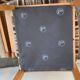 Suite of 4 chairs self beech brass and wool 1960