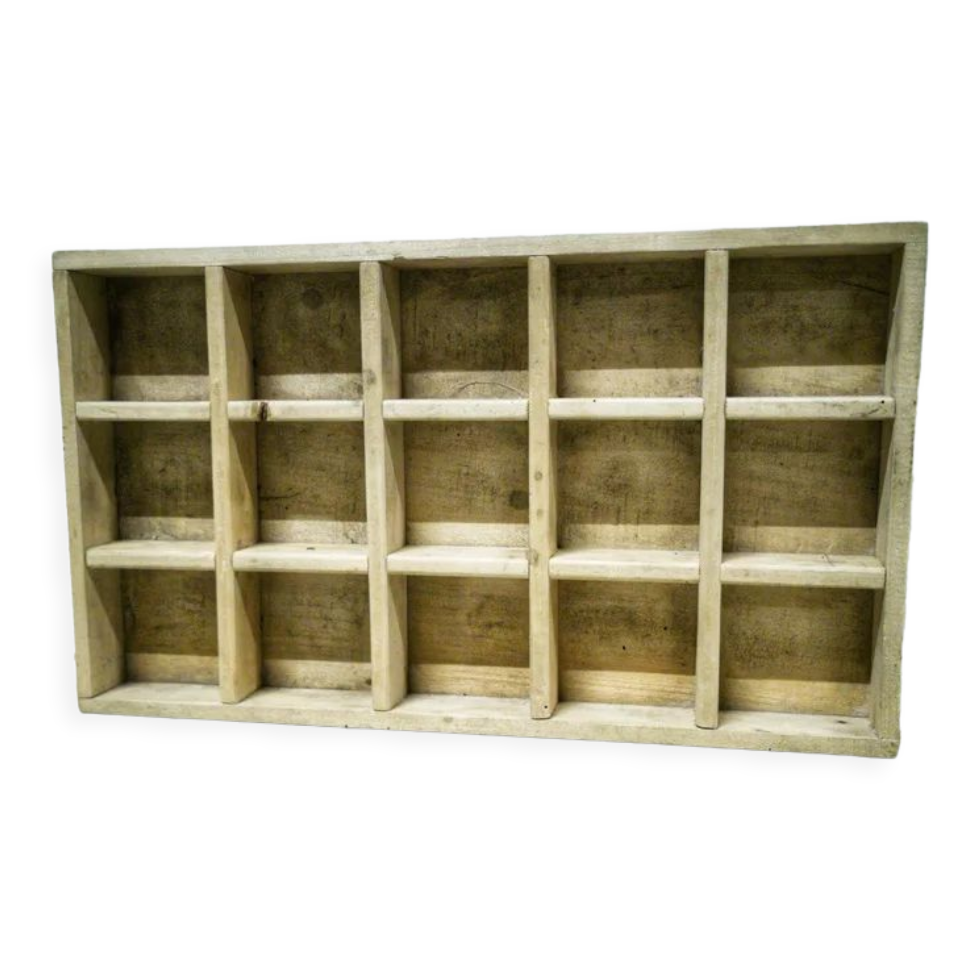 Wooden locker 15 boxes