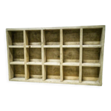 Wooden locker 15 boxes