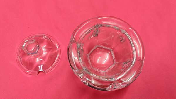 confiturier en cristal de Baccarat modèle ''Harcourt Missouri