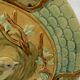 Slop bowl with bird decoration.