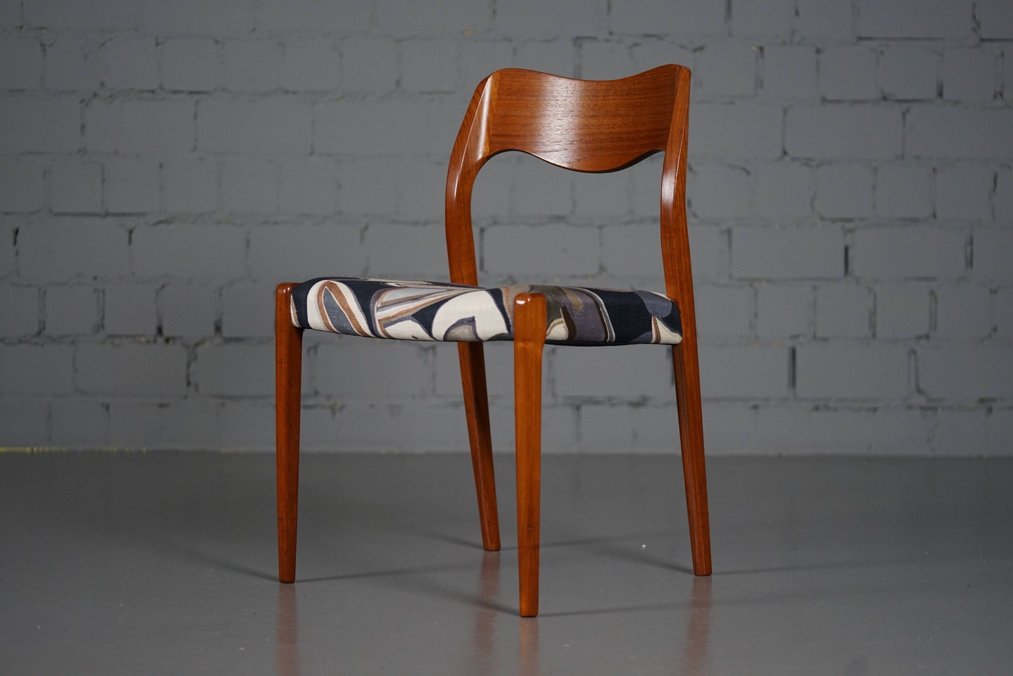 Teak chair model 71 by Niels Otto Möller for JL Möllers