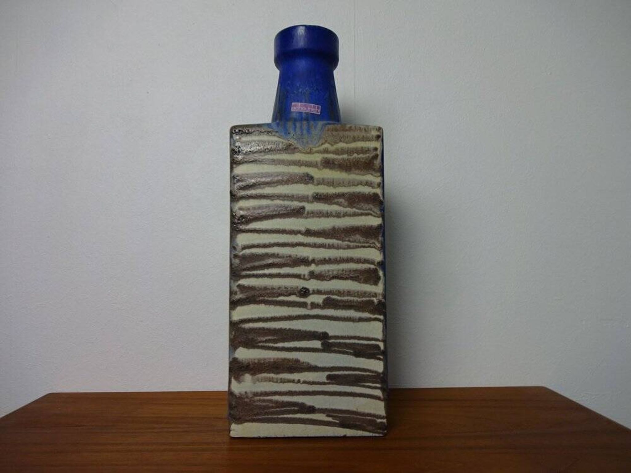 Large 281-49 Lava Ceramic Vase from Scheurich, 1970s