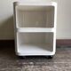 Componibili Caisson 4970 Castelli for Kartell 1969 white Space Aage 1969