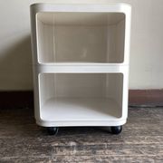 Componibili Caisson 4970 Castelli for Kartell 1969 white Space Aage 1969