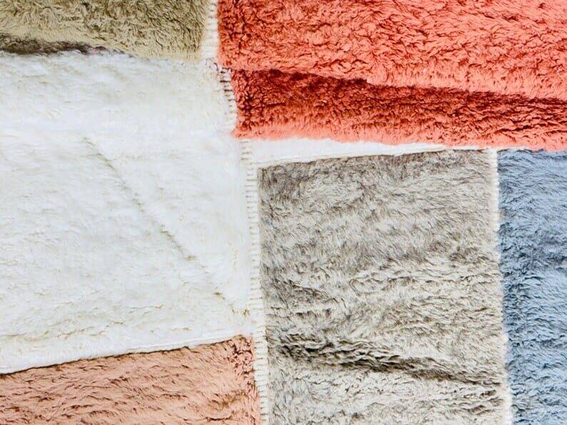 Handmade Beni Mrirt rug - Moroccan Berber wool rug