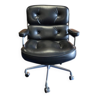 Black Herman Miller Original Eames Time Life Desk Chair