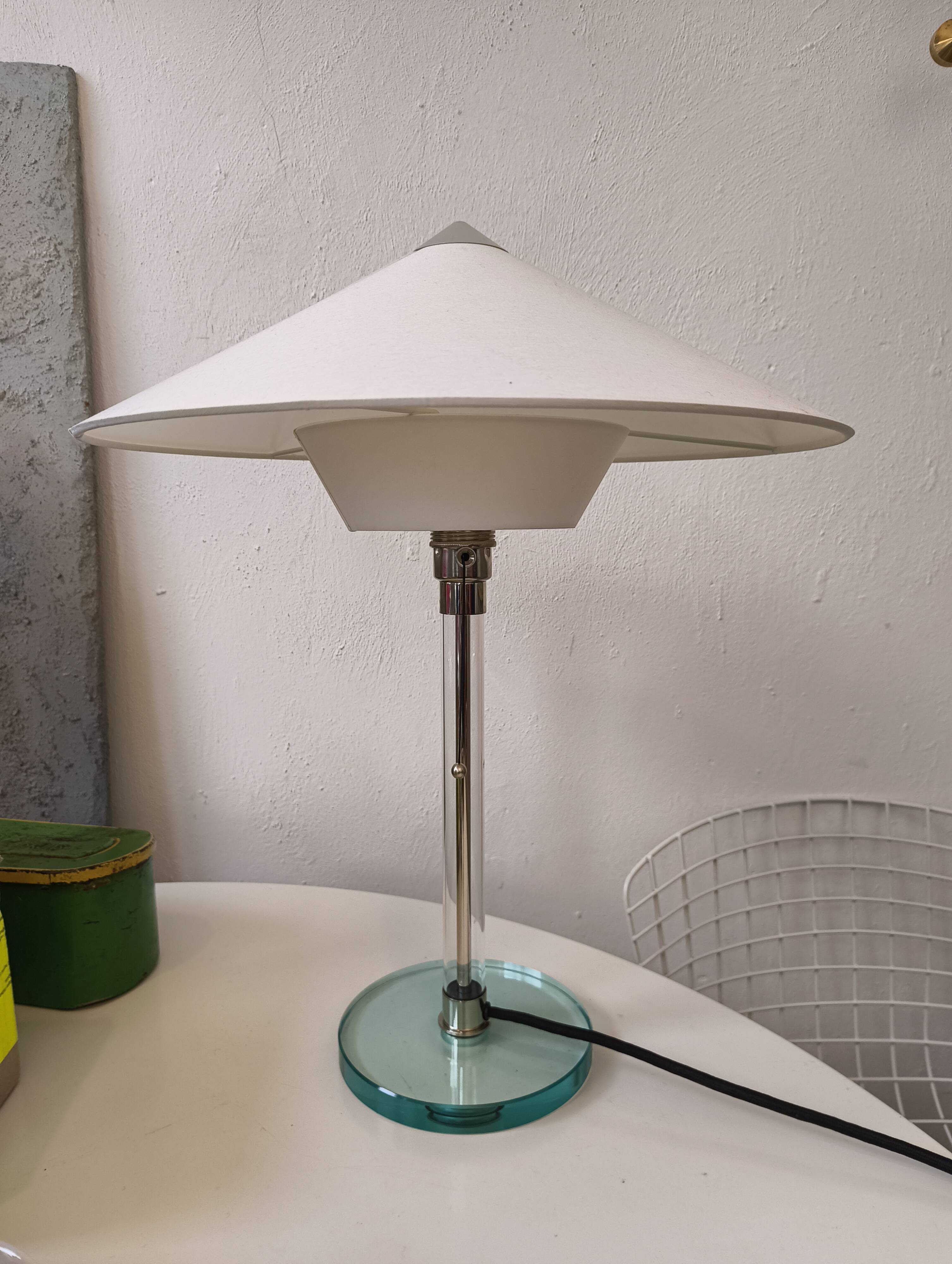 Table lamp by Wilhelm Wagenfeld for Technolumen