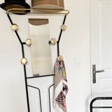 Vintage gold coat rack