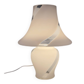 Mushroom table lamp in Murano glass by De Majo, large vintage design from the 70s.