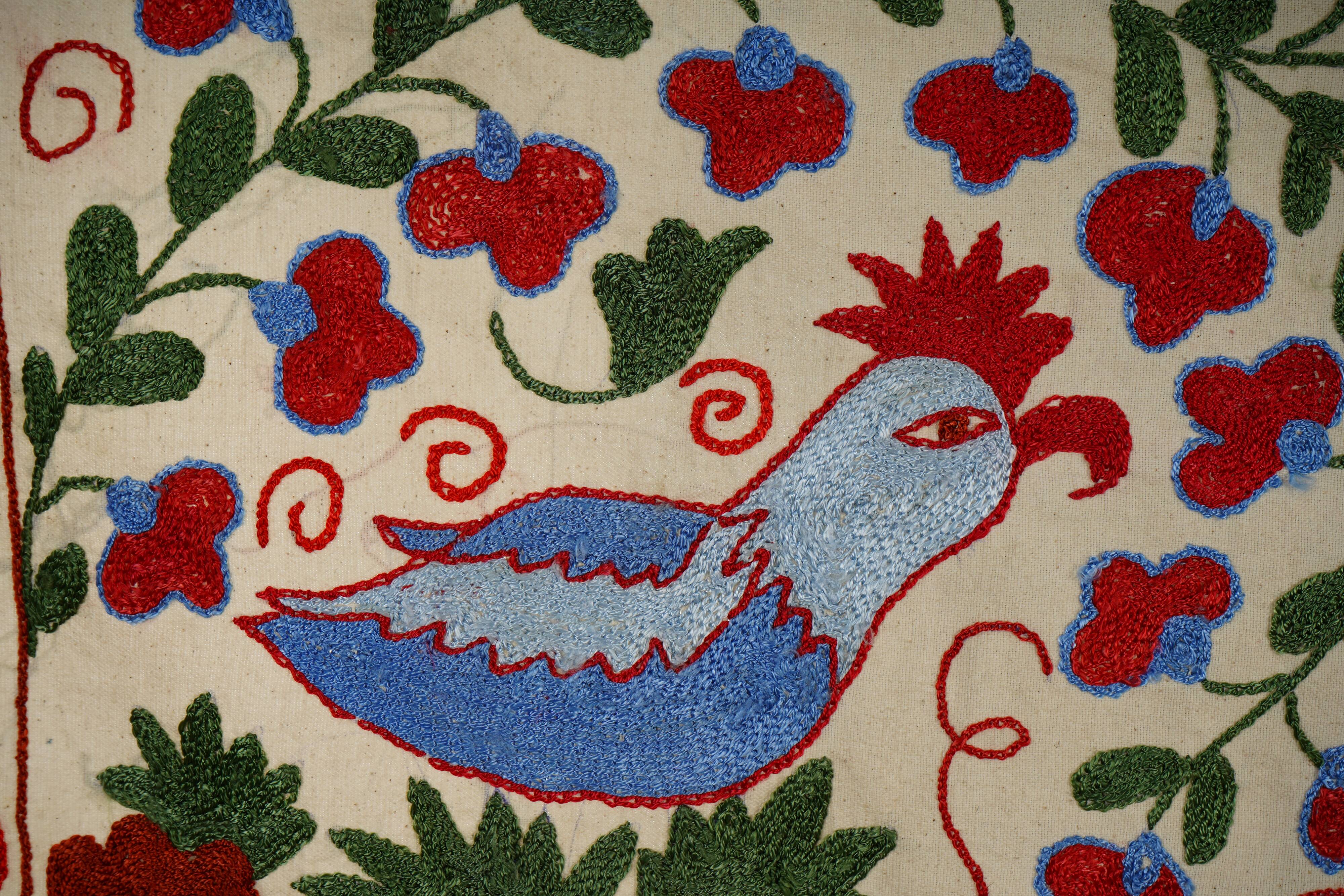 Hand-knotted rug, vintage Turkish rug 50x96 cm