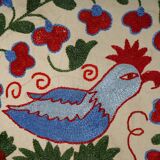 Hand-knotted rug, vintage Turkish rug 50x96 cm